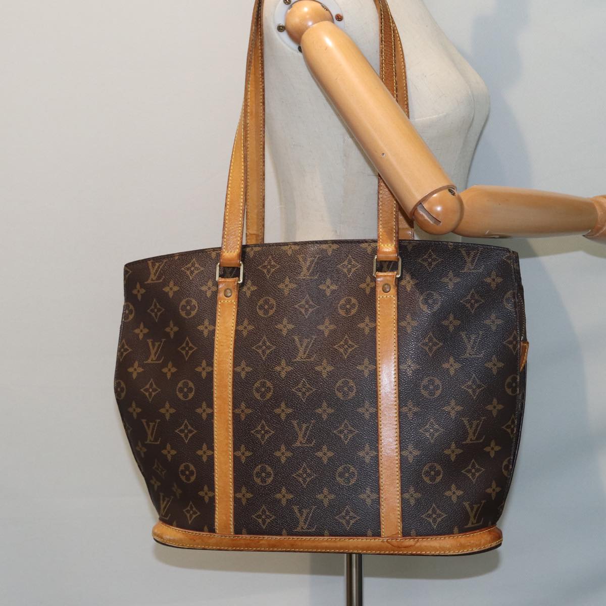 LOUIS VUITTON Monogram Babylone Tote Bag M51102 LV 81316
