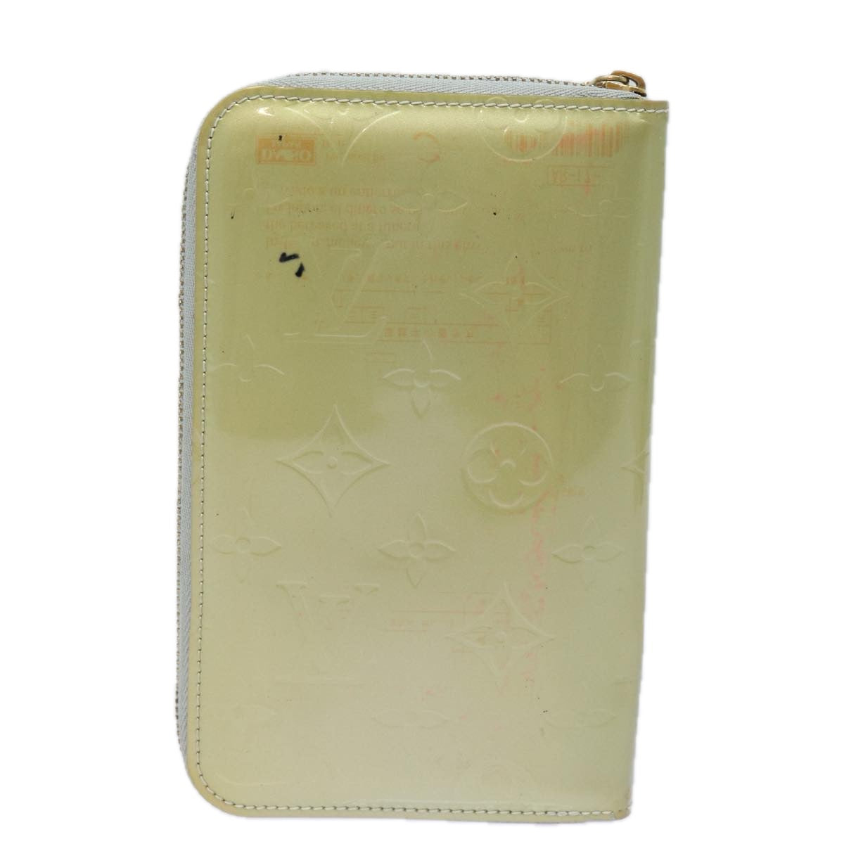 LOUIS VUITTON Monogram Vernis Eldridge Long Wallet Gris M91158 LV 81320