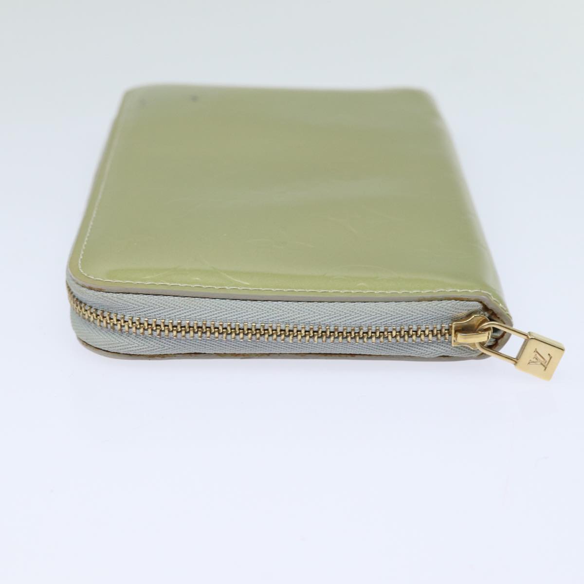 LOUIS VUITTON Monogram Vernis Eldridge Long Wallet Gris M91158 LV 81320