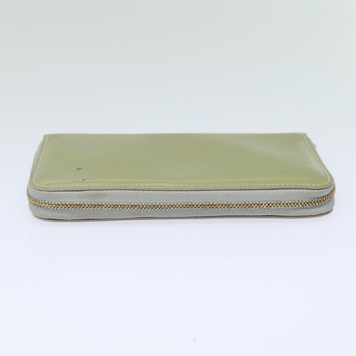 LOUIS VUITTON Monogram Vernis Eldridge Long Wallet Gris M91158 LV 81320