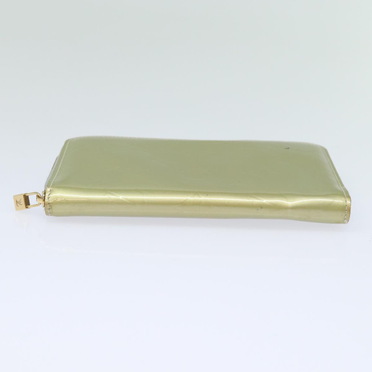 LOUIS VUITTON Monogram Vernis Eldridge Long Wallet Gris M91158 LV 81320