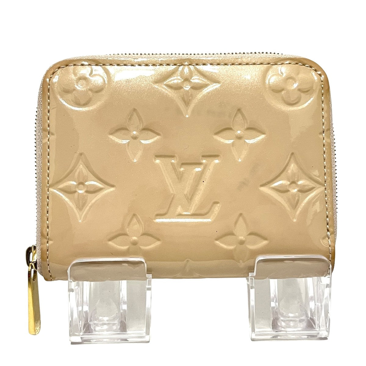 Louis Vuitton Porte Monnaie Zippy  Patent Leather Wallet  ()