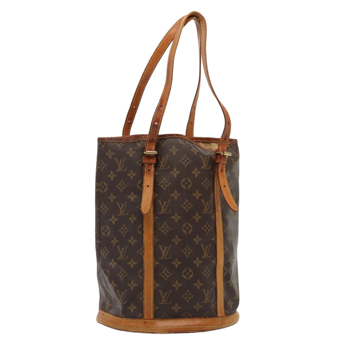 LOUIS VUITTON Monogram Bucket GM Shoulder Bag M42236 LV 81381