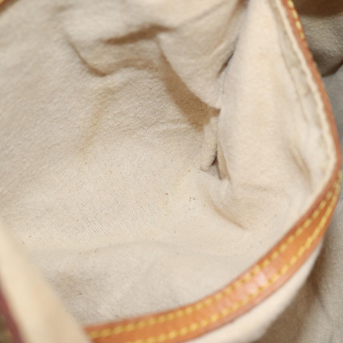 LOUIS VUITTON Monogram Bucket GM Shoulder Bag M42236 LV 81381