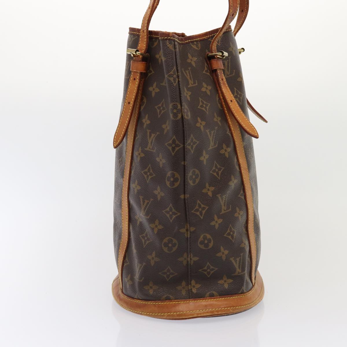 LOUIS VUITTON Monogram Bucket GM Shoulder Bag M42236 LV 81381