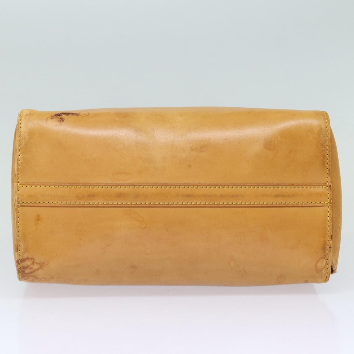 LOUIS VUITTON Nomad leather Speedy 30 Hand Bag Beige M85392 LV 81391