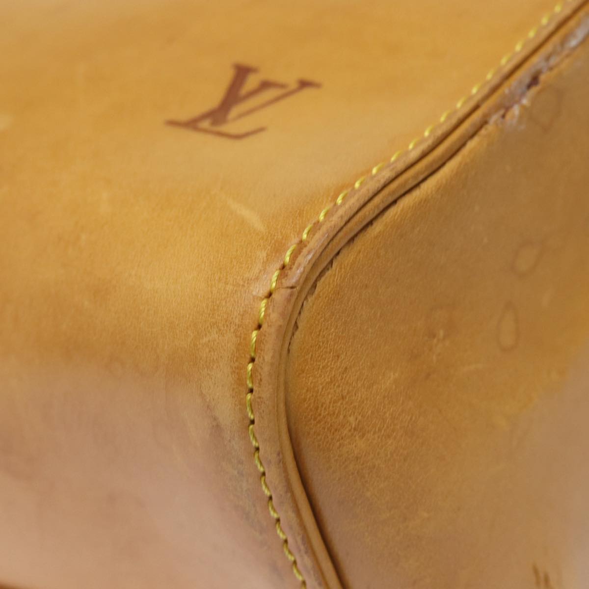 LOUIS VUITTON Nomad leather Speedy 30 Hand Bag Beige M85392 LV 81391