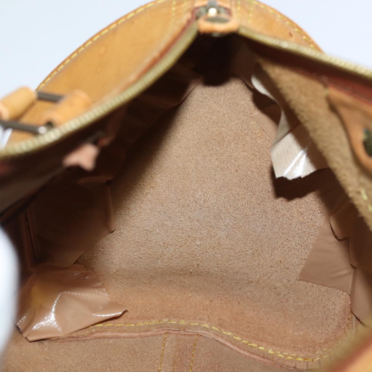 LOUIS VUITTON Nomad leather Speedy 30 Hand Bag Beige M85392 LV 81391