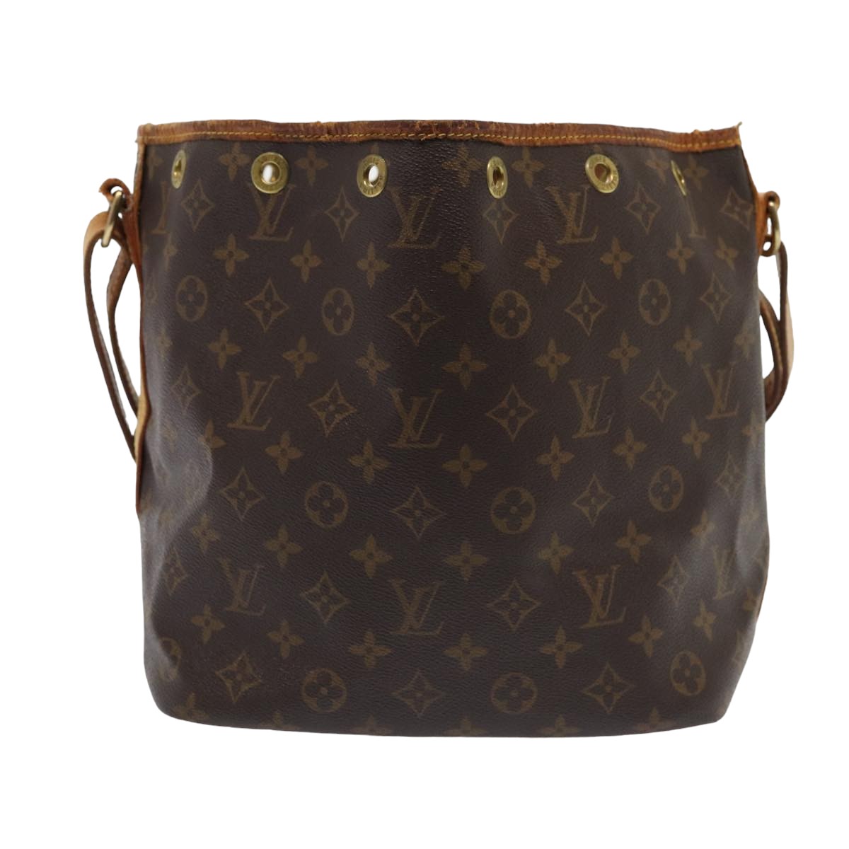 LOUIS VUITTON Monogram Petit Noe Shoulder Bag M42226 LV 81392