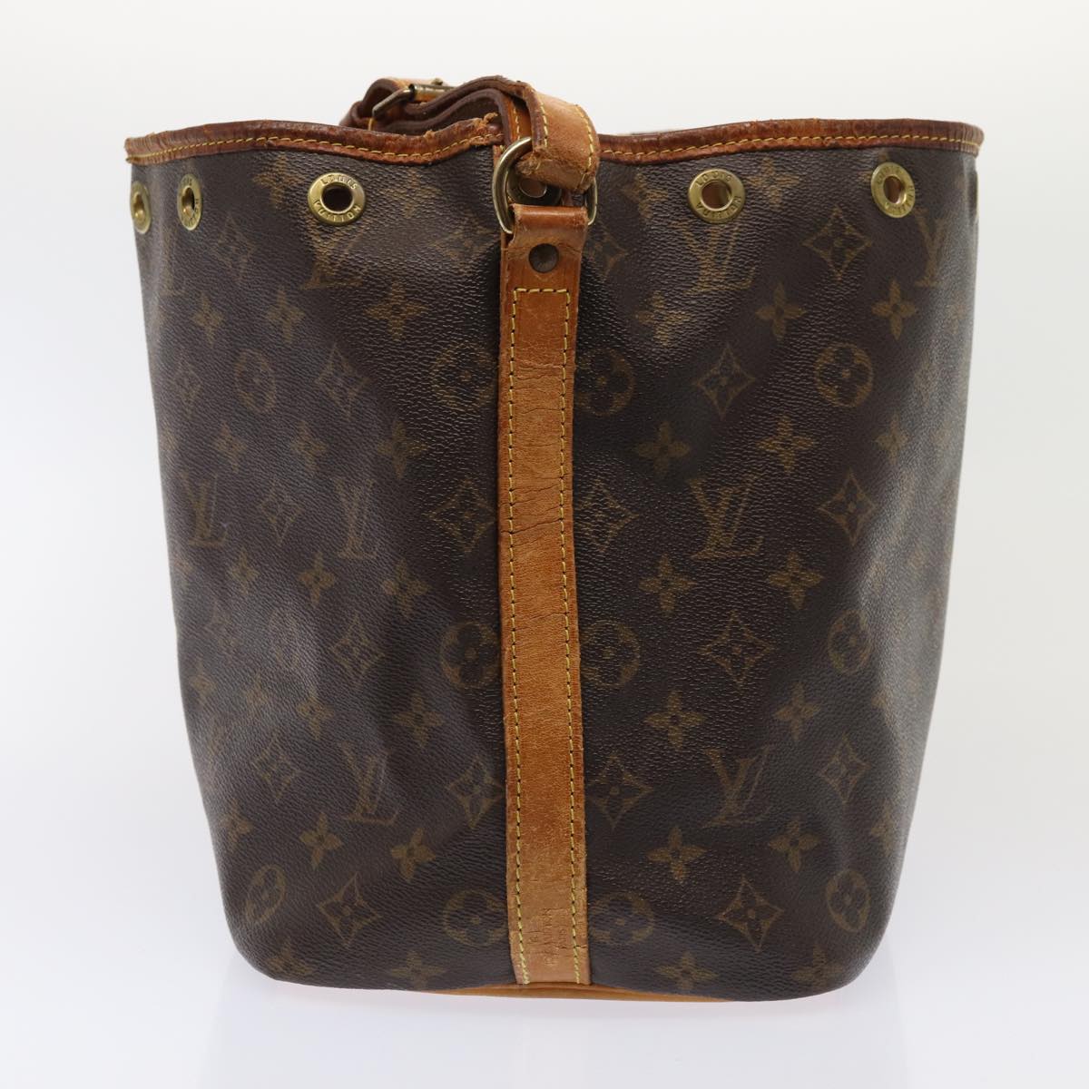 LOUIS VUITTON Monogram Petit Noe Shoulder Bag M42226 LV 81392