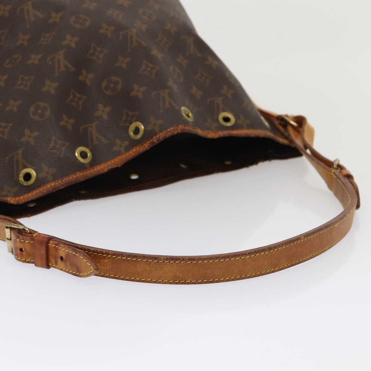 LOUIS VUITTON Monogram Petit Noe Shoulder Bag M42226 LV 81392