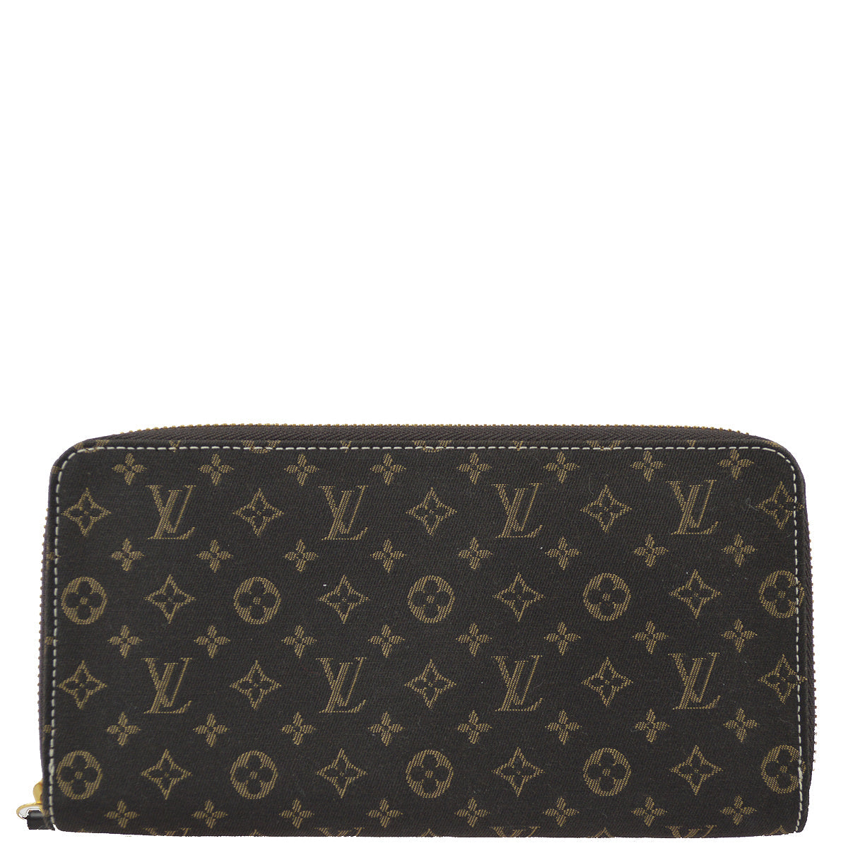 Louis Vuitton Brown Monogram Idylle Zippy Wallet M63009