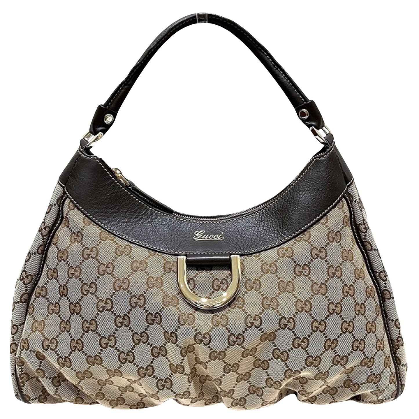 Luxury Gucci Trending 2025 Gg Canvas  Canvas Shoulder Bag ()