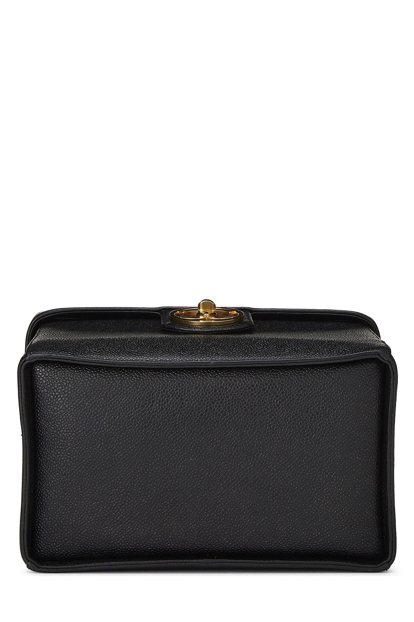 Chanel,  Black Caviar Vanity Large, Black