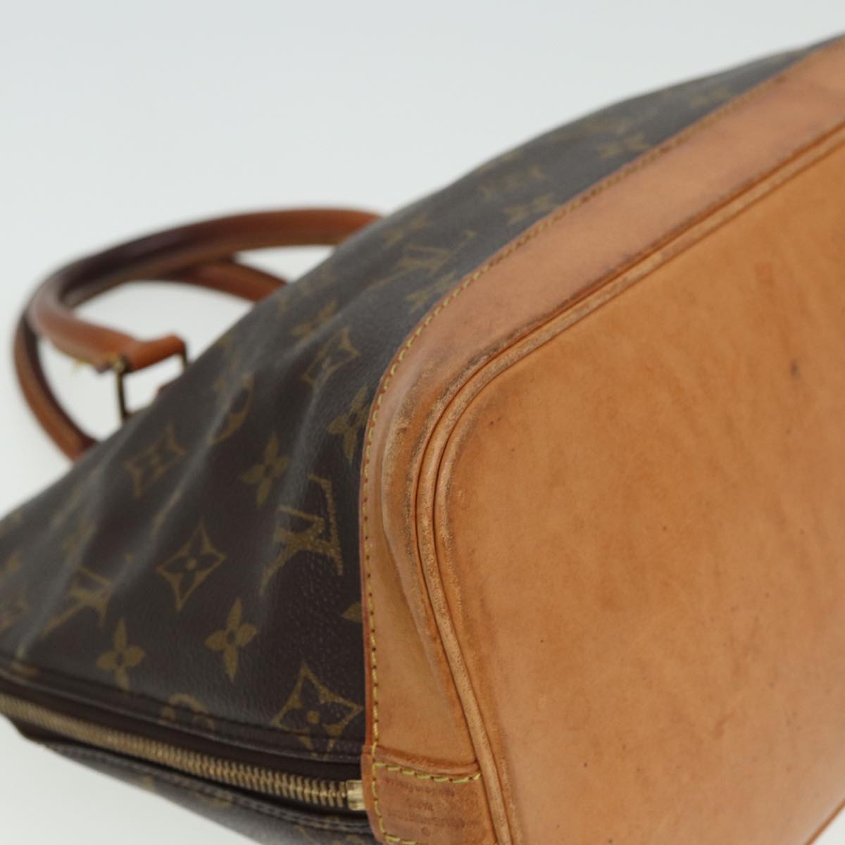 LOUIS VUITTON Monogram Alma Hand Bag M51130 LV 81419