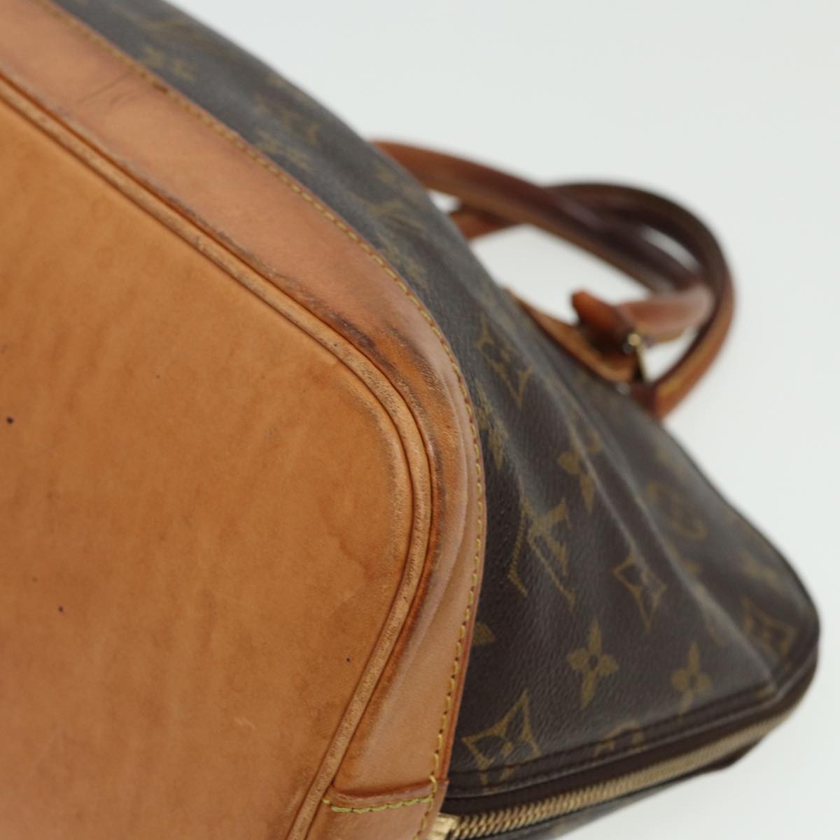 LOUIS VUITTON Monogram Alma Hand Bag M51130 LV 81419