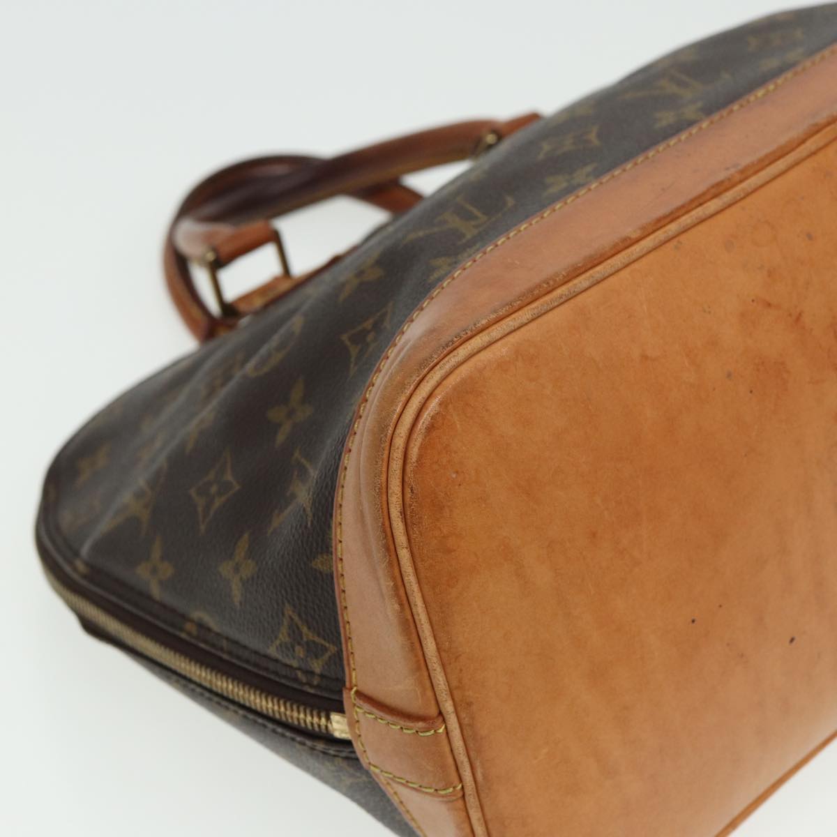 LOUIS VUITTON Monogram Alma Hand Bag M51130 LV 81419