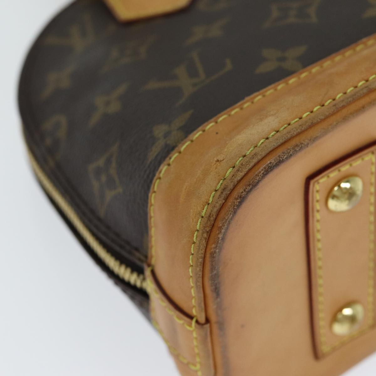 LOUIS VUITTON Monogram Alma BB Hand Bag 2way M53152 LV 81420