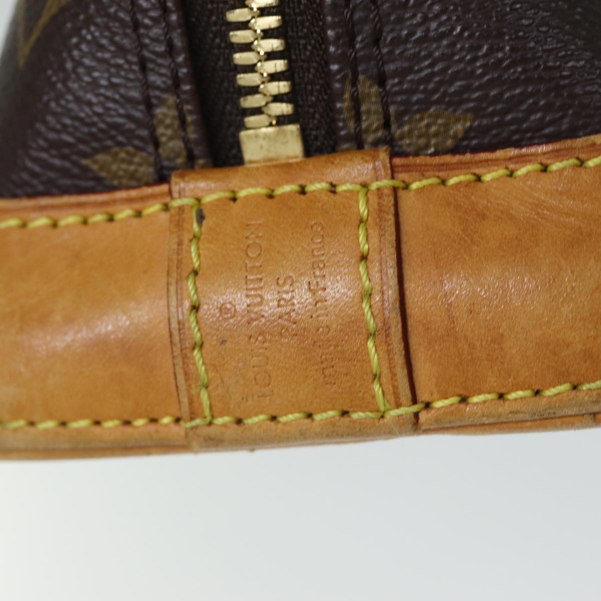 LOUIS VUITTON Monogram Alma BB Hand Bag 2way M53152 LV 81420