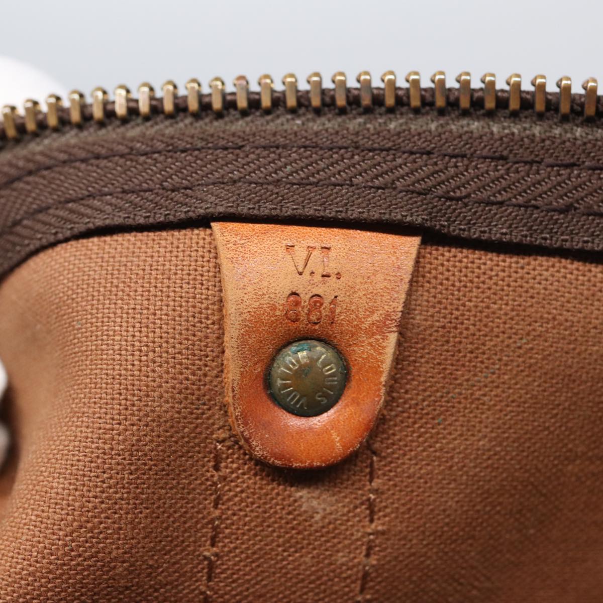 LOUIS VUITTON Monogram Keepall 45 Boston Bag M41428 LV 81423