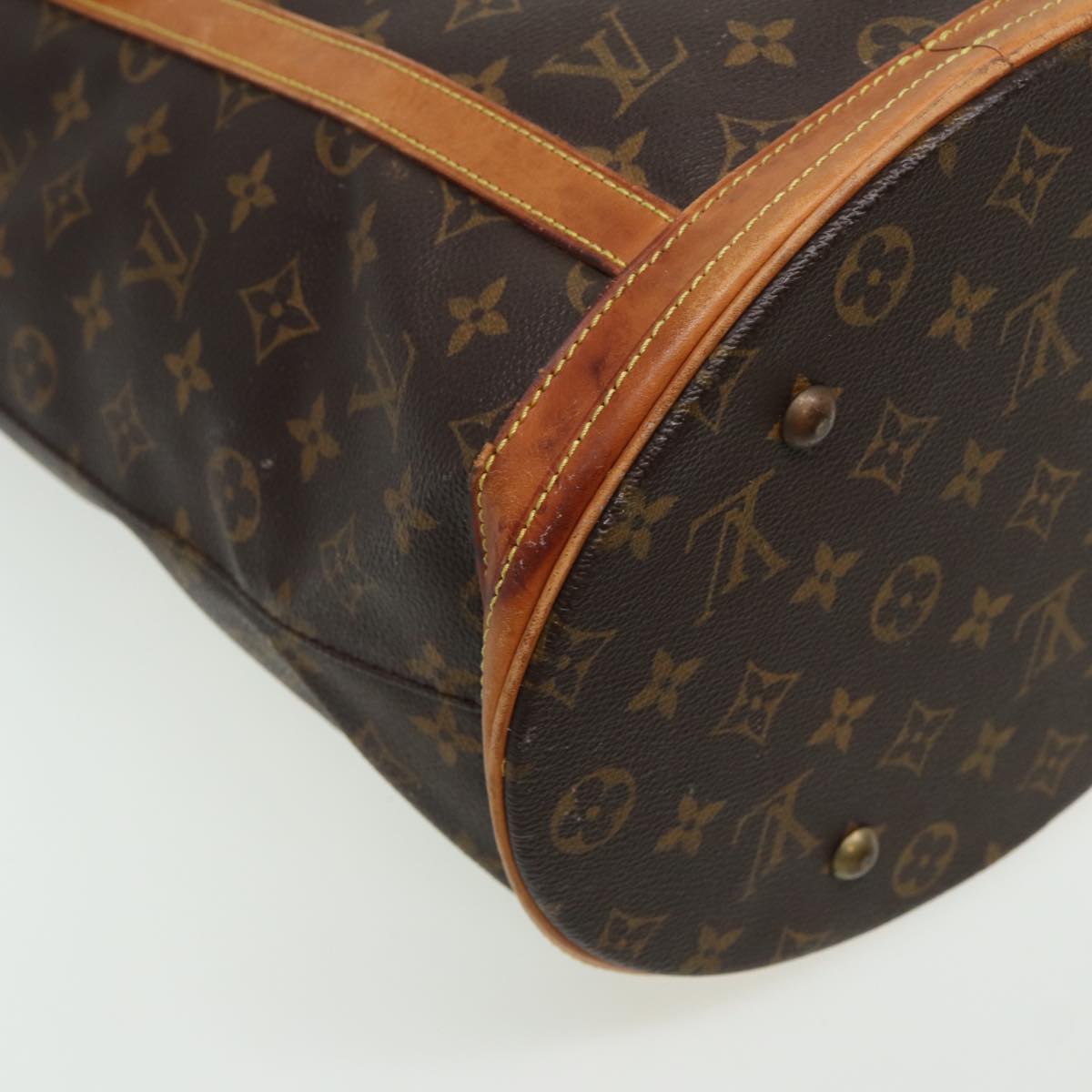 LOUIS VUITTON Monogram Bucket GM Shoulder Bag M42236 LV 81430