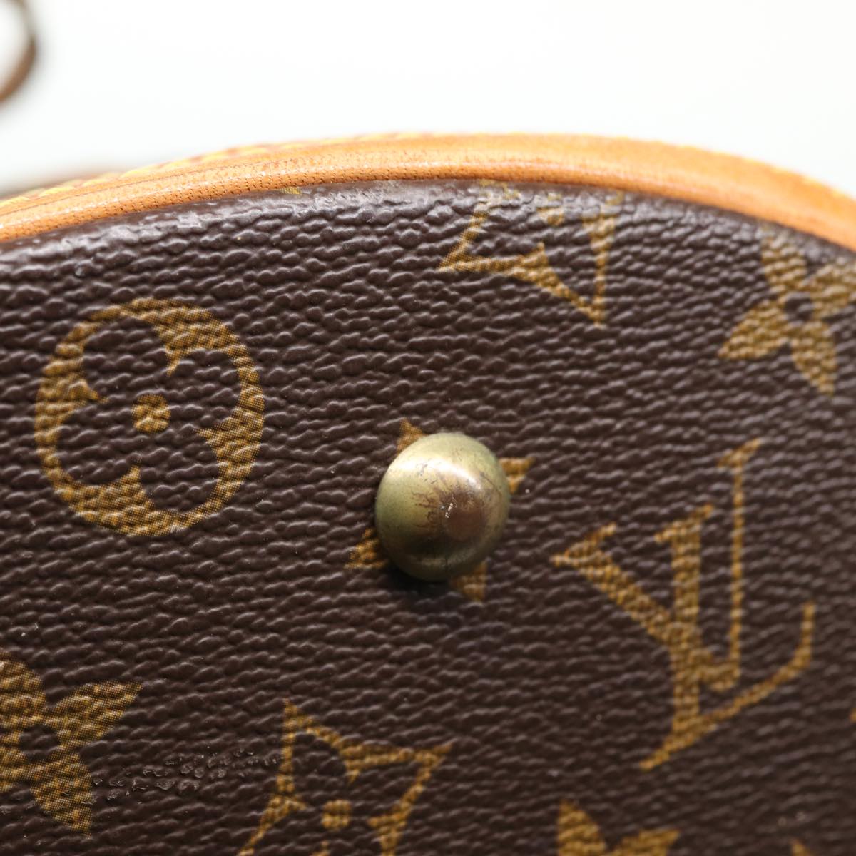 LOUIS VUITTON Monogram Bucket GM Shoulder Bag M42236 LV 81430