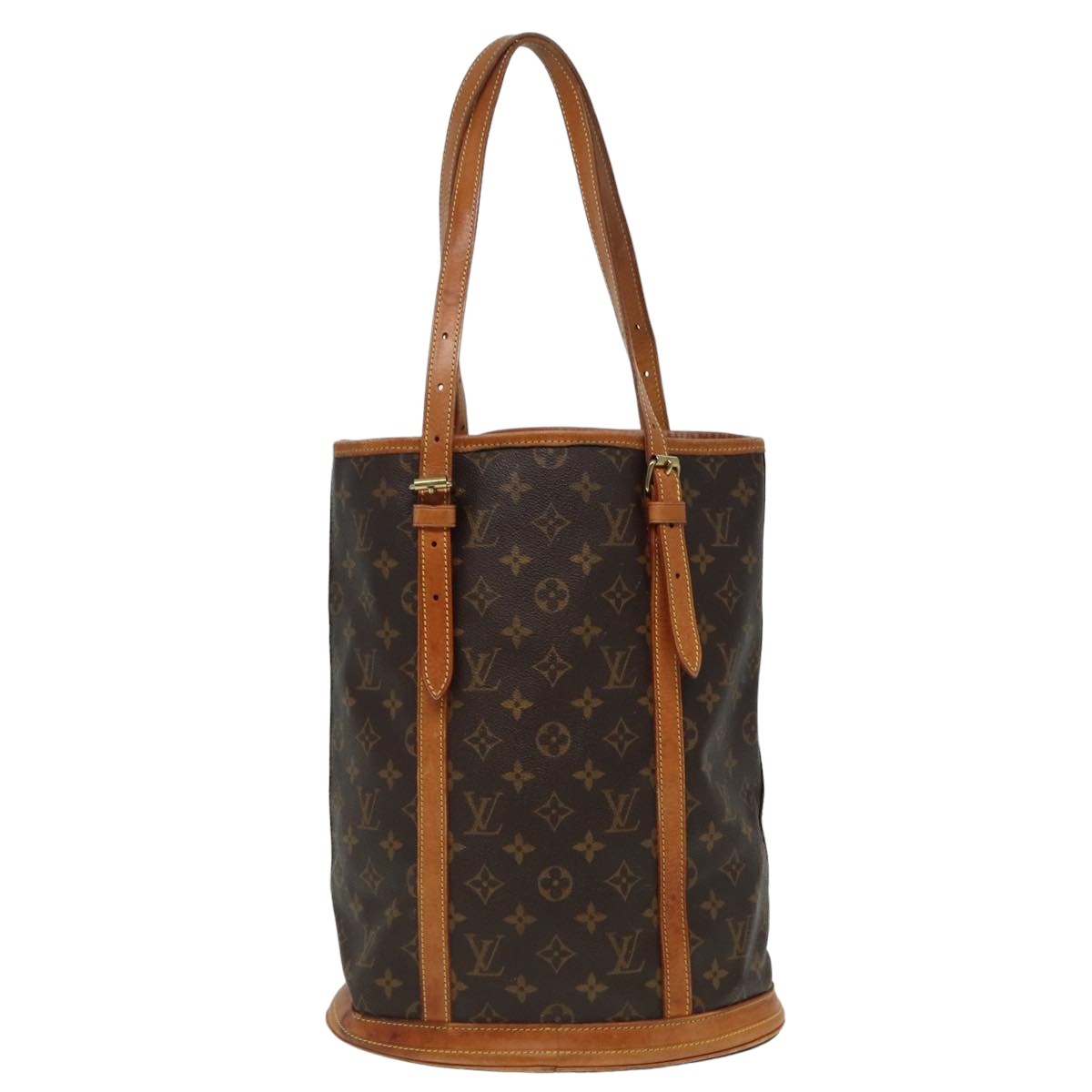 LOUIS VUITTON Monogram Bucket GM Shoulder Bag M42236 LV 81430