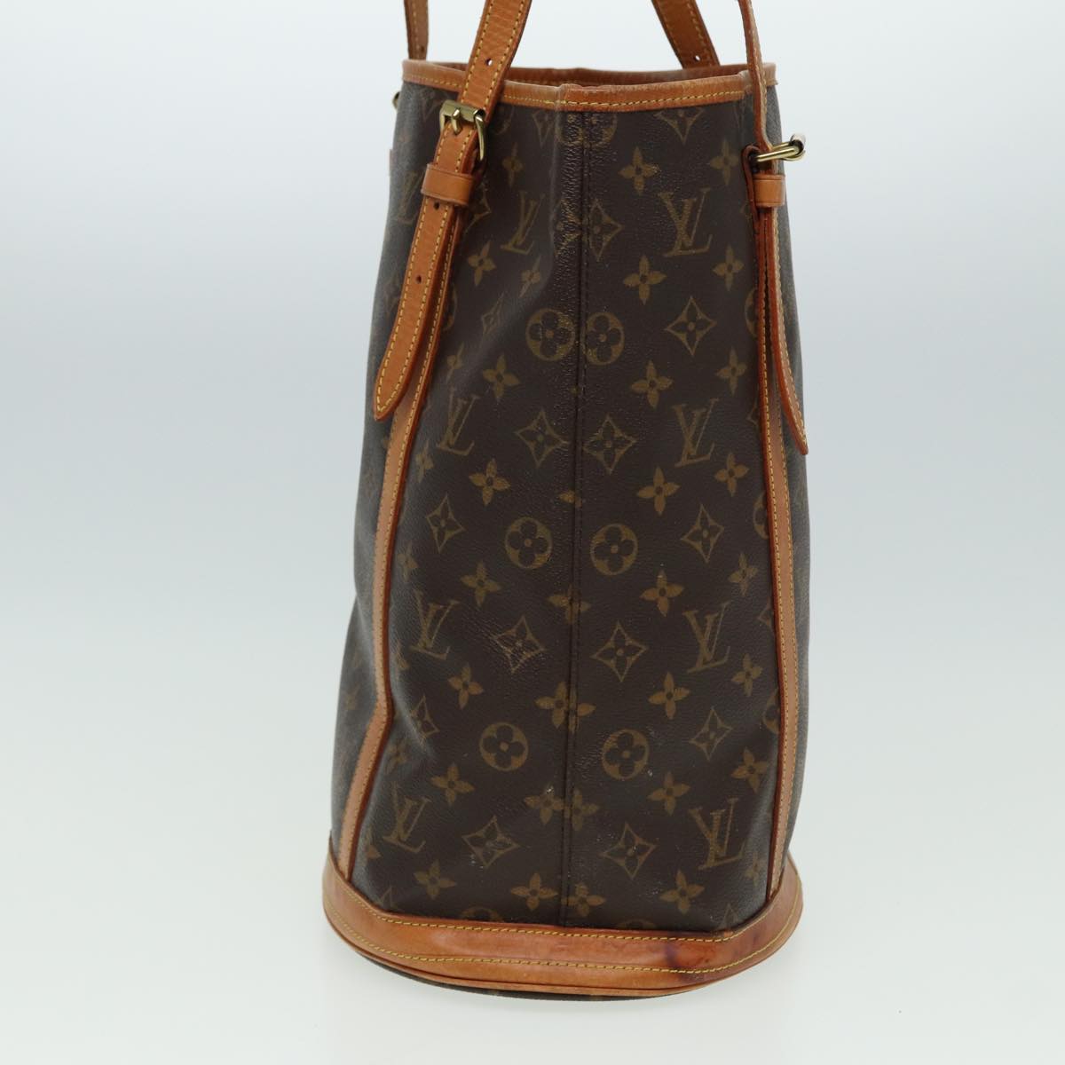 LOUIS VUITTON Monogram Bucket GM Shoulder Bag M42236 LV 81430