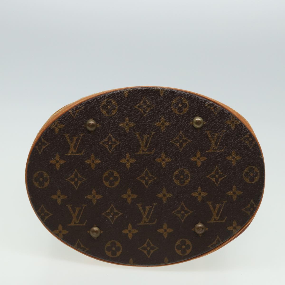 LOUIS VUITTON Monogram Bucket GM Shoulder Bag M42236 LV 81430