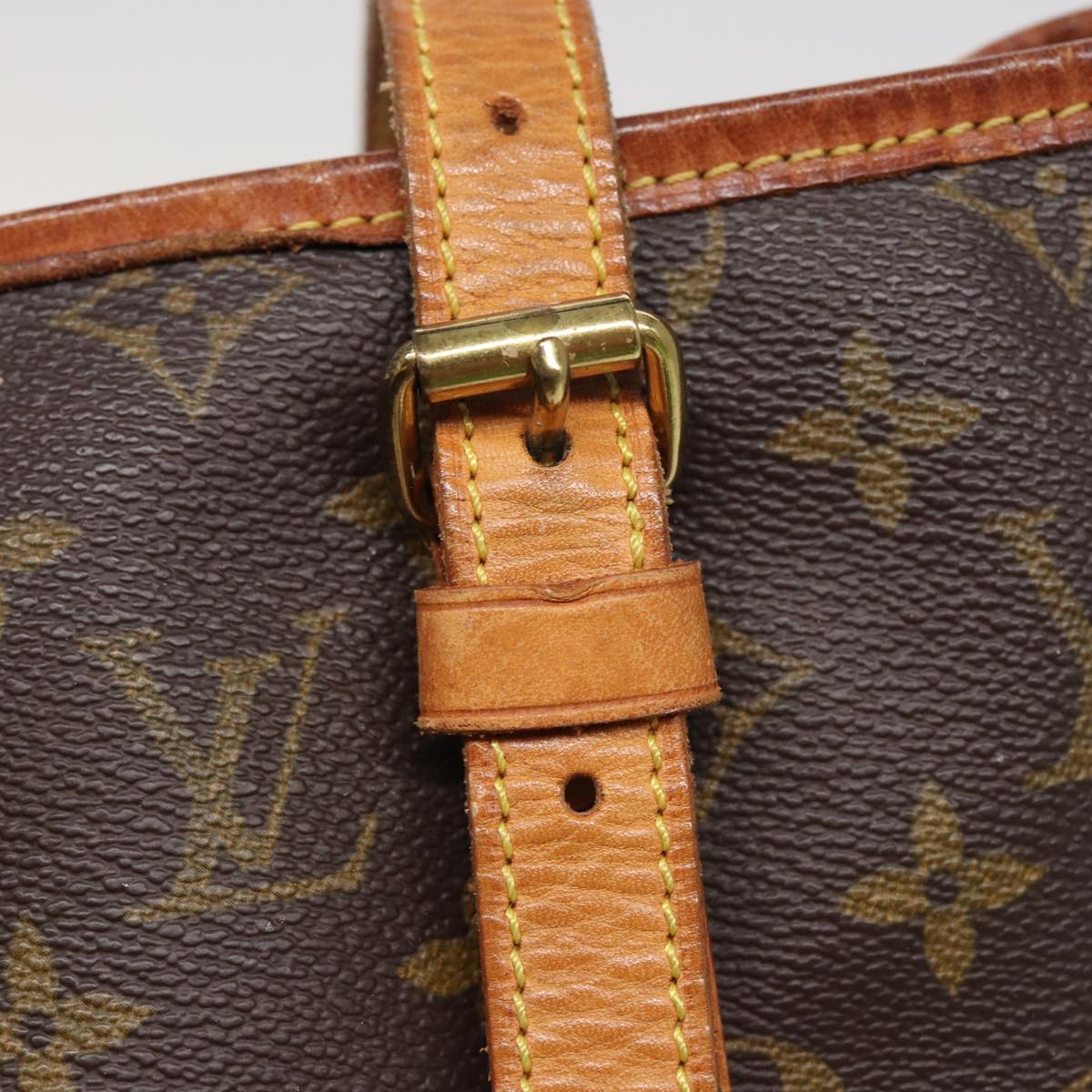 LOUIS VUITTON Monogram Bucket GM Shoulder Bag M42236 LV 81431