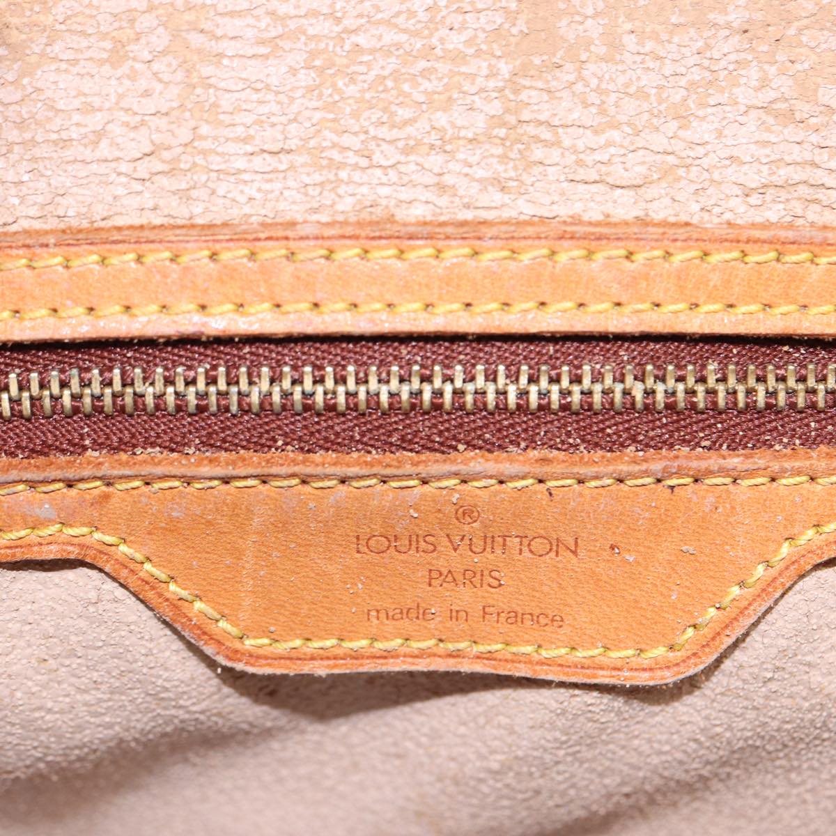 LOUIS VUITTON Monogram Bucket GM Shoulder Bag M42236 LV 81431
