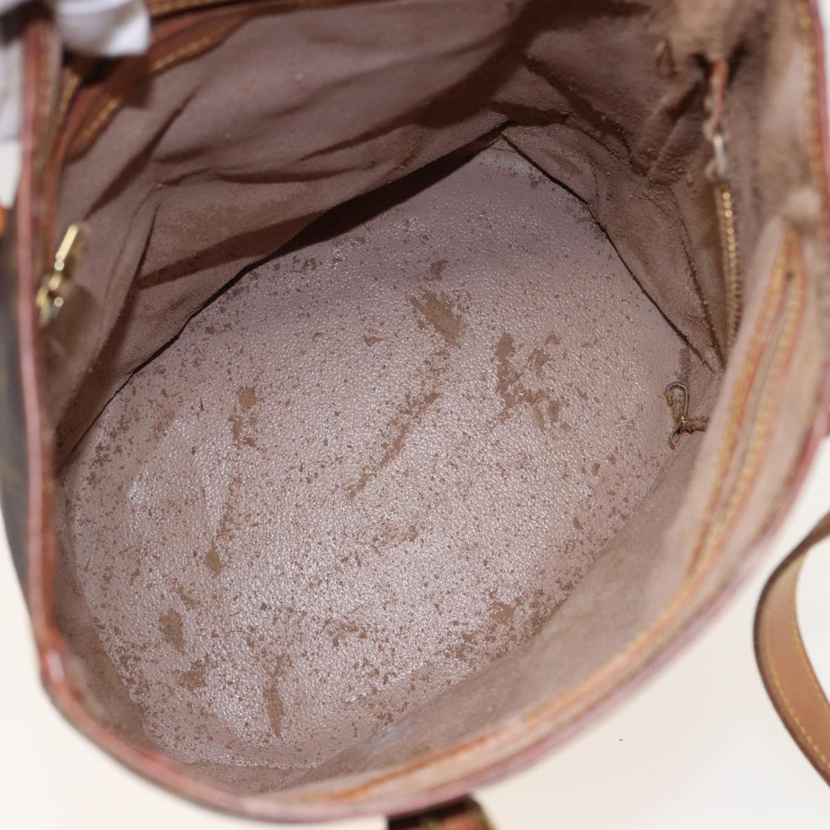 LOUIS VUITTON Monogram Bucket GM Shoulder Bag M42236 LV 81431