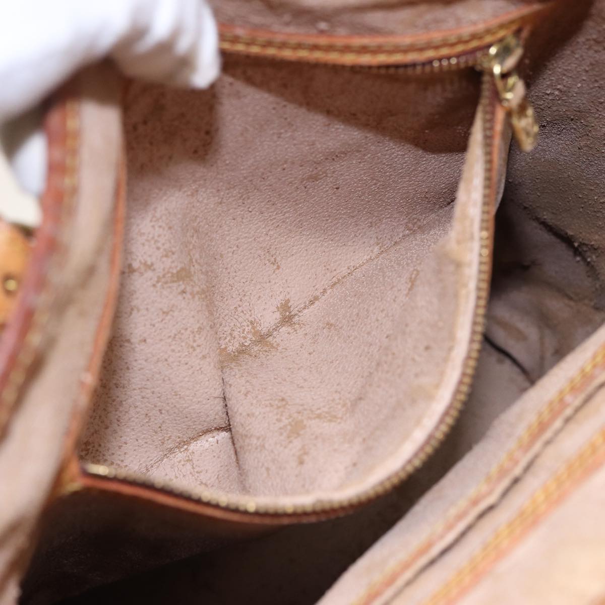 LOUIS VUITTON Monogram Bucket GM Shoulder Bag M42236 LV 81431