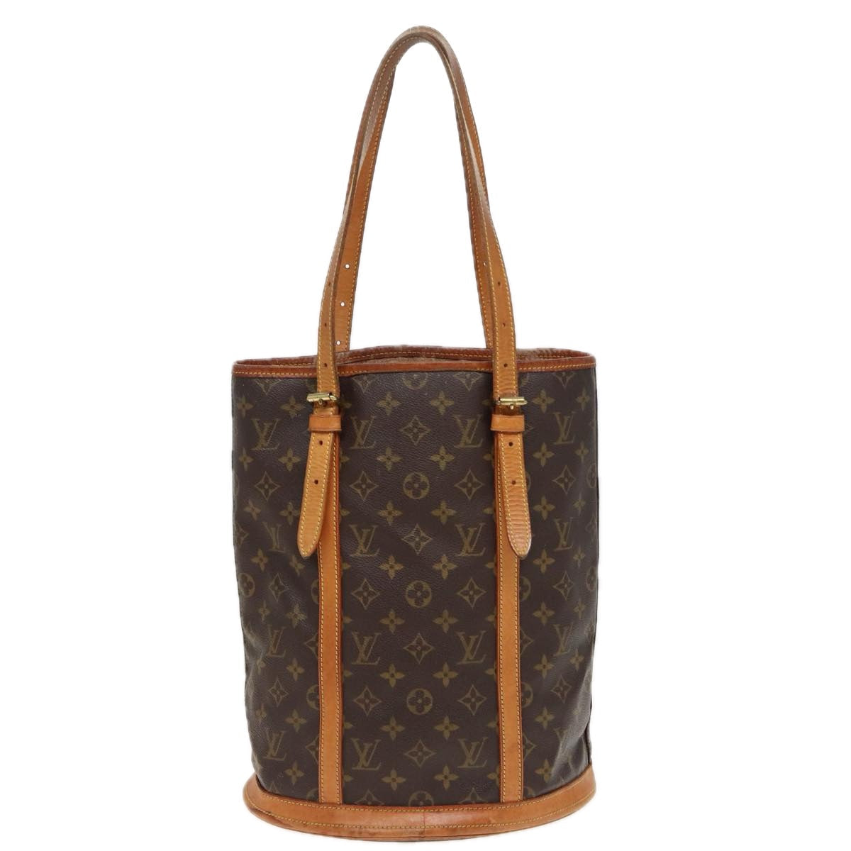 LOUIS VUITTON Monogram Bucket GM Shoulder Bag M42236 LV 81431