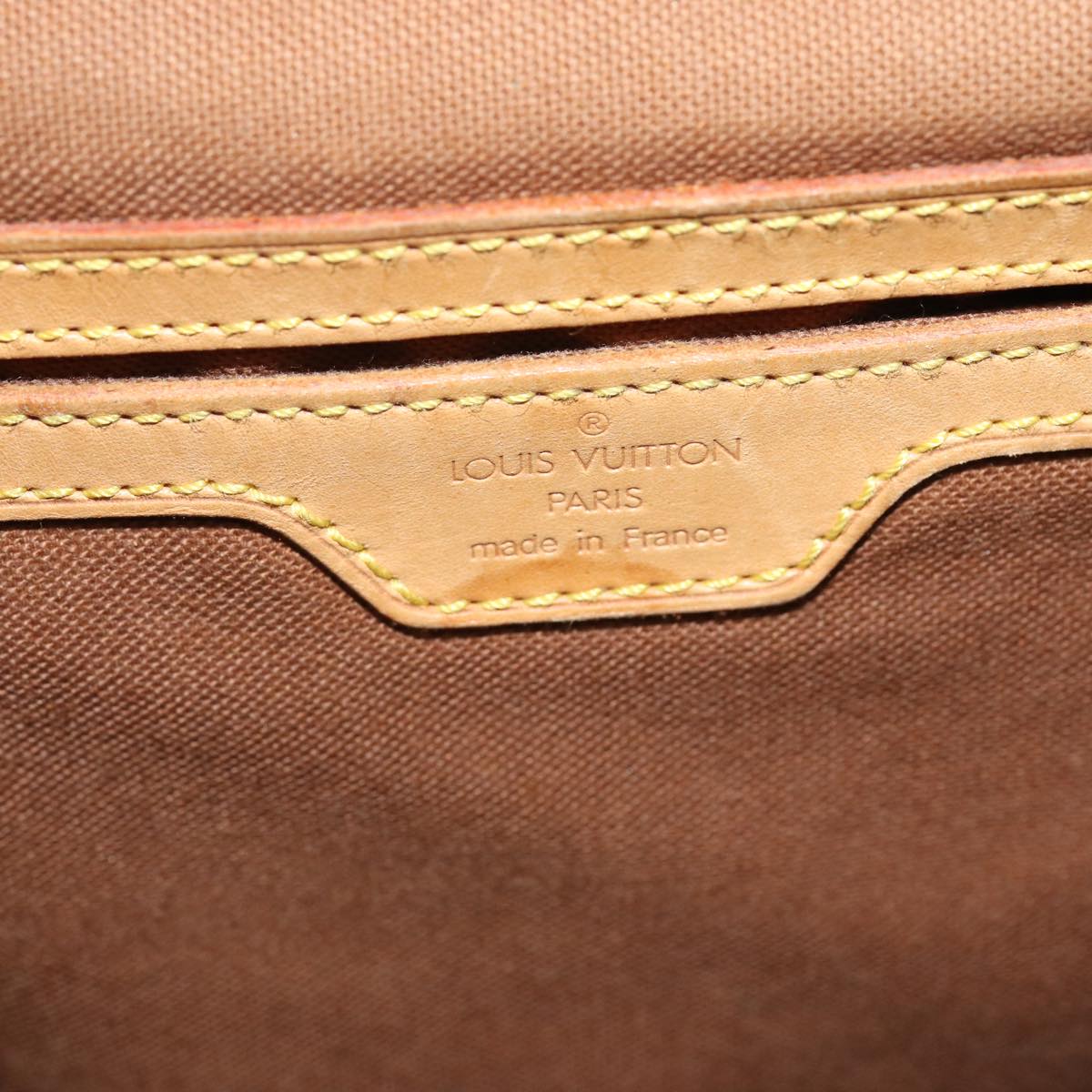 LOUIS VUITTON Monogram Montsouris GM Backpack M51135 LV 81506