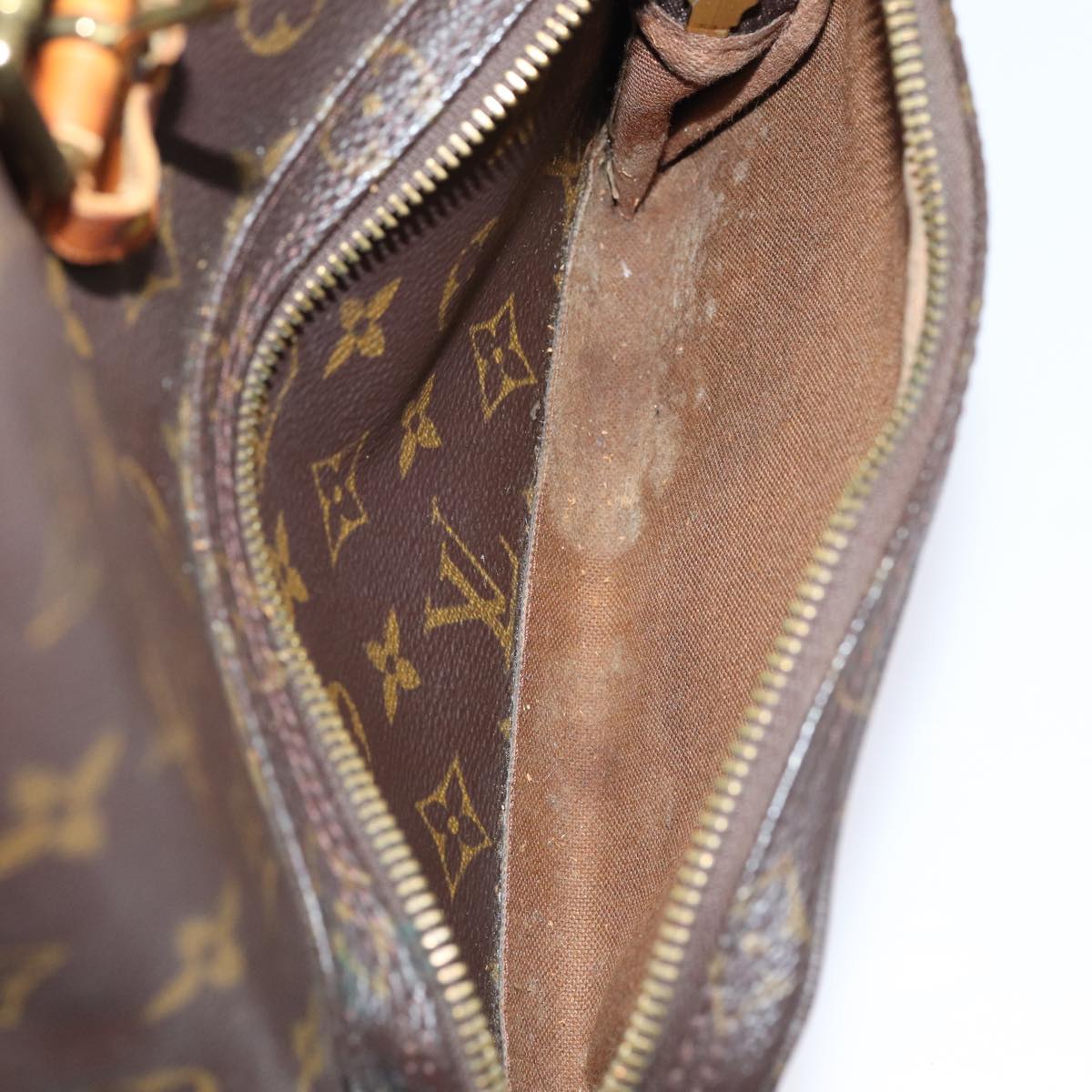 LOUIS VUITTON Monogram Montsouris GM Backpack M51135 LV 81506