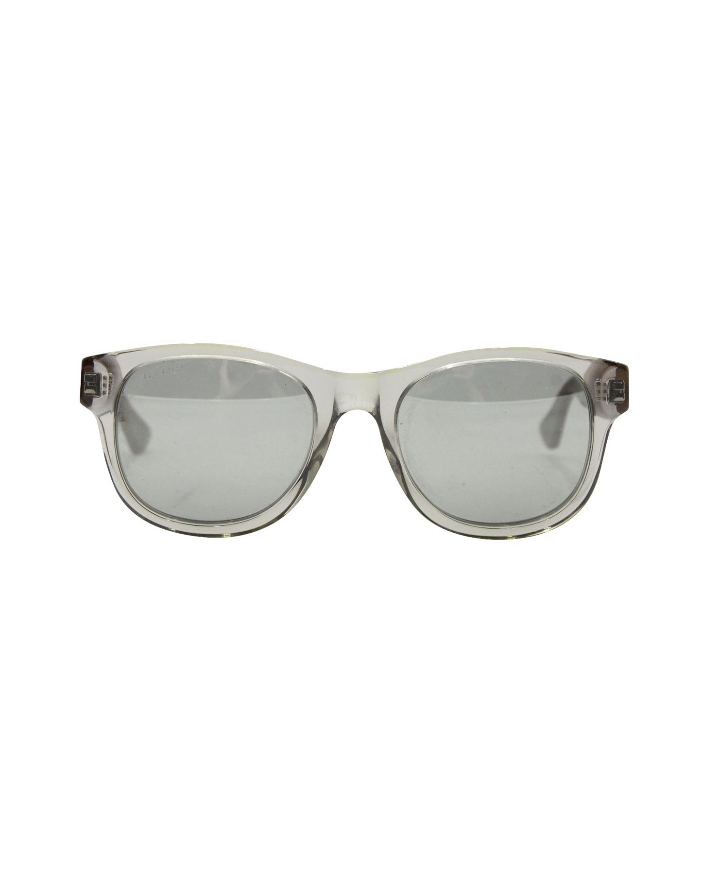 Luxury Gucci Trending 2025 Wayfarer GG0044SA Sunglasses in Grey Acetate