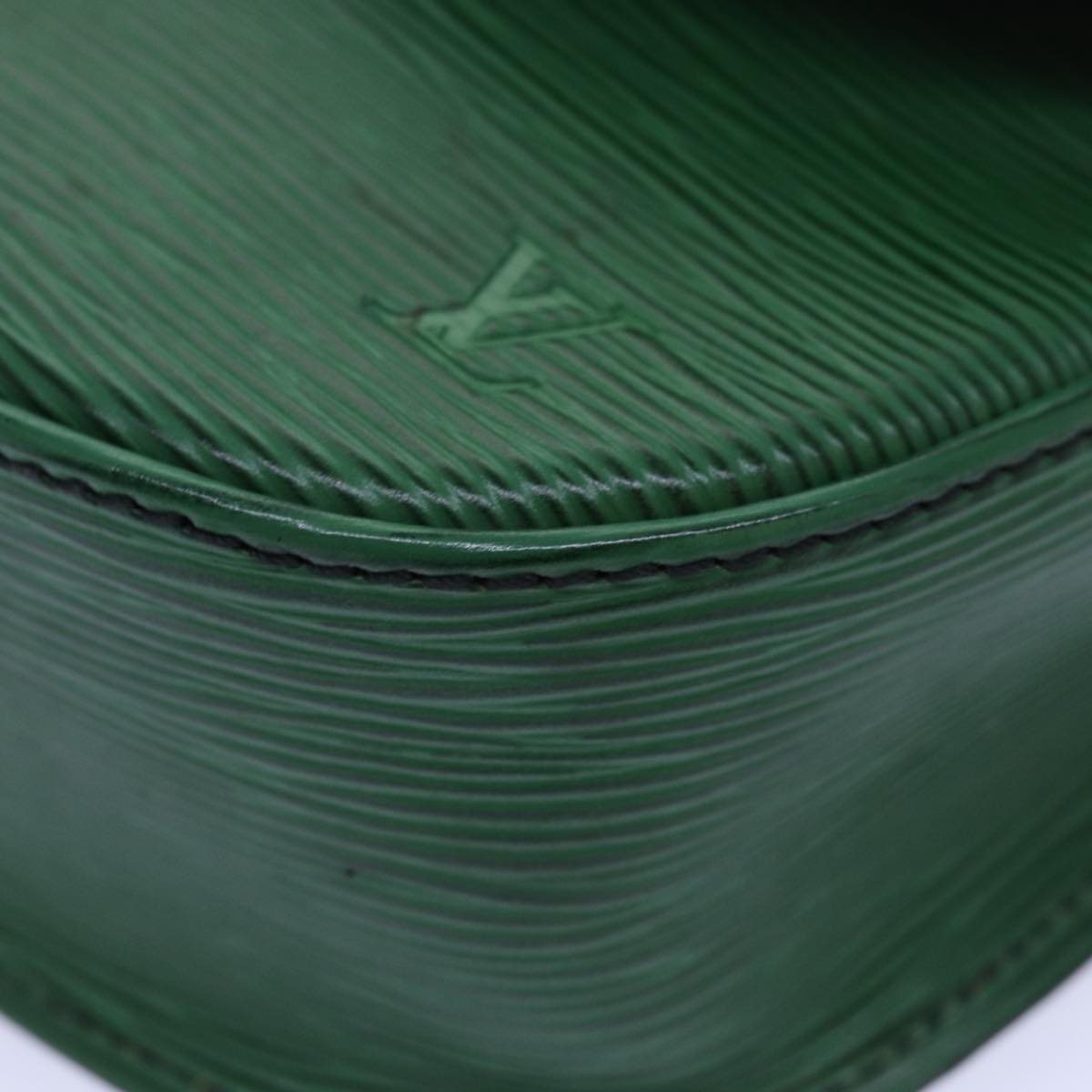 LOUIS VUITTON Epi Saint Cloud GM Shoulder Bag Green M52194 LV 81536