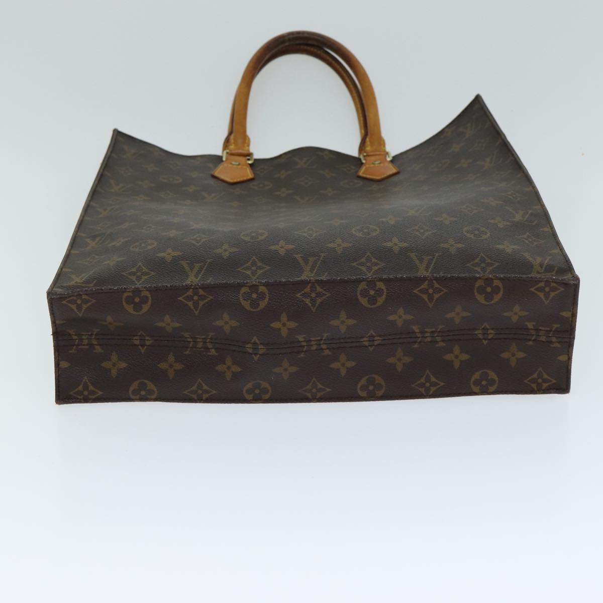 LOUIS VUITTON Monogram Sac Plat Hand Bag M51140 LV 81546