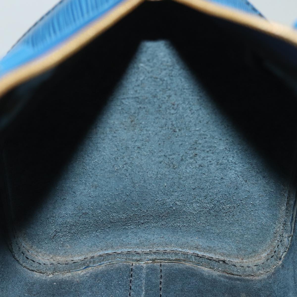 LOUIS VUITTON Epi Speedy 25 Hand Bag Toledo Blue M43015 LV 81576