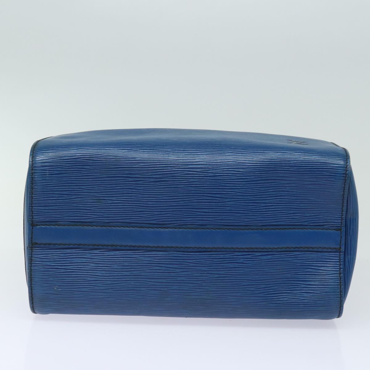 LOUIS VUITTON Epi Speedy 25 Hand Bag Toledo Blue M43015 LV 81576