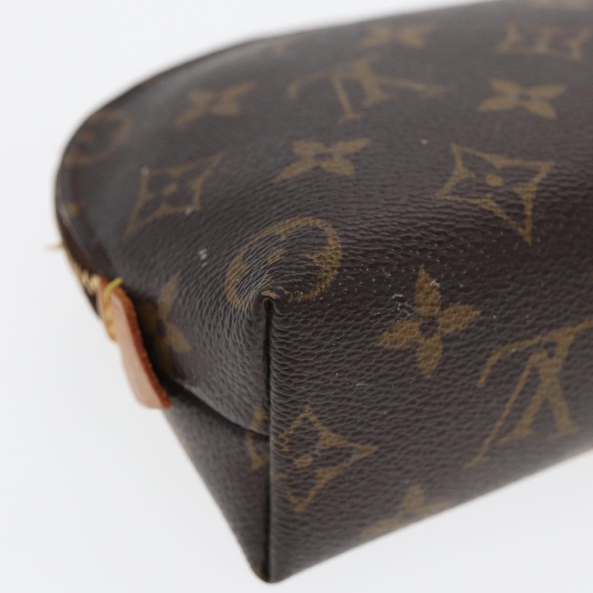 LOUIS VUITTON Monogram Pochette Cosmetic PM Cosmetic Pouch M47515 LV 81602