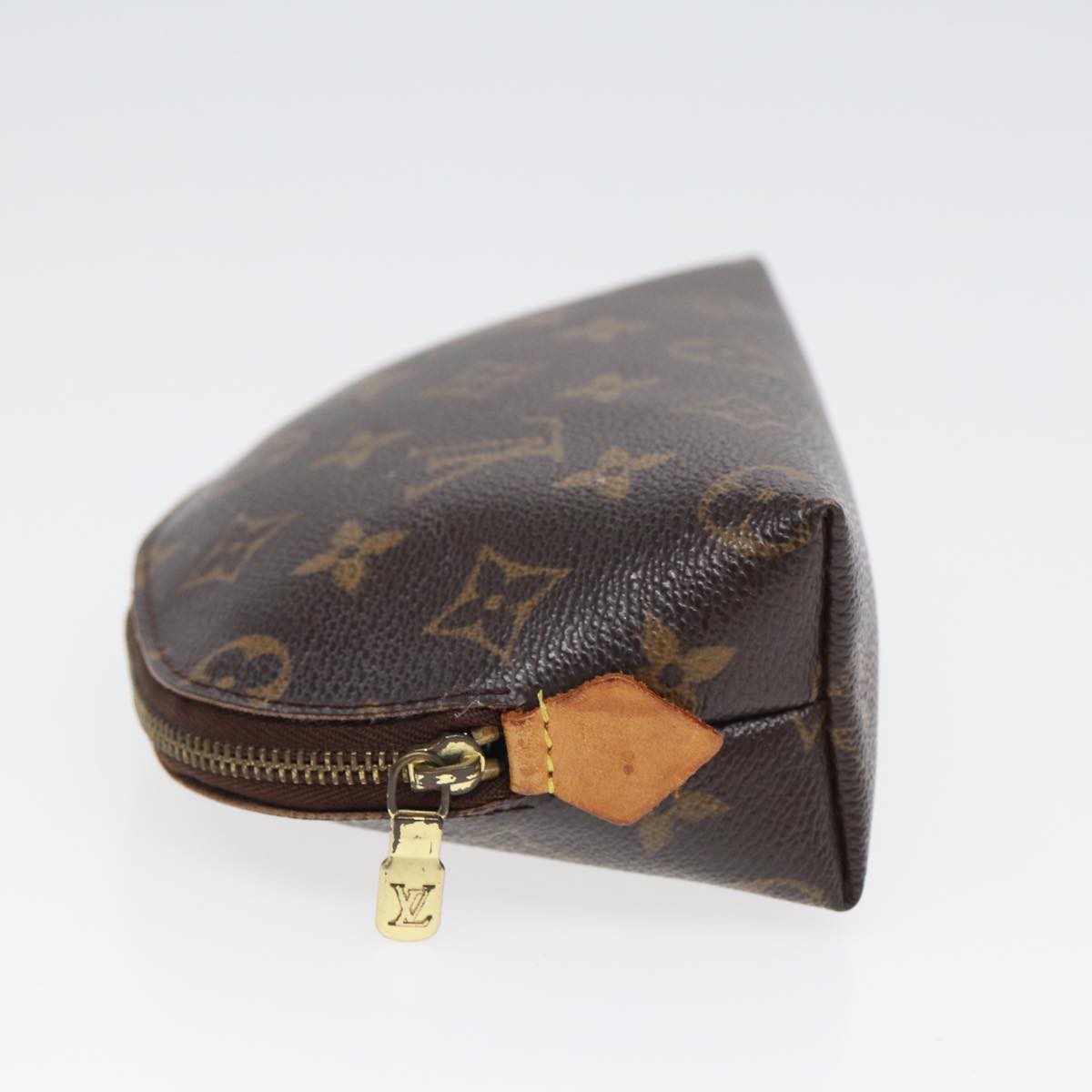 LOUIS VUITTON Monogram Pochette Cosmetic PM Cosmetic Pouch M47515 LV 81602
