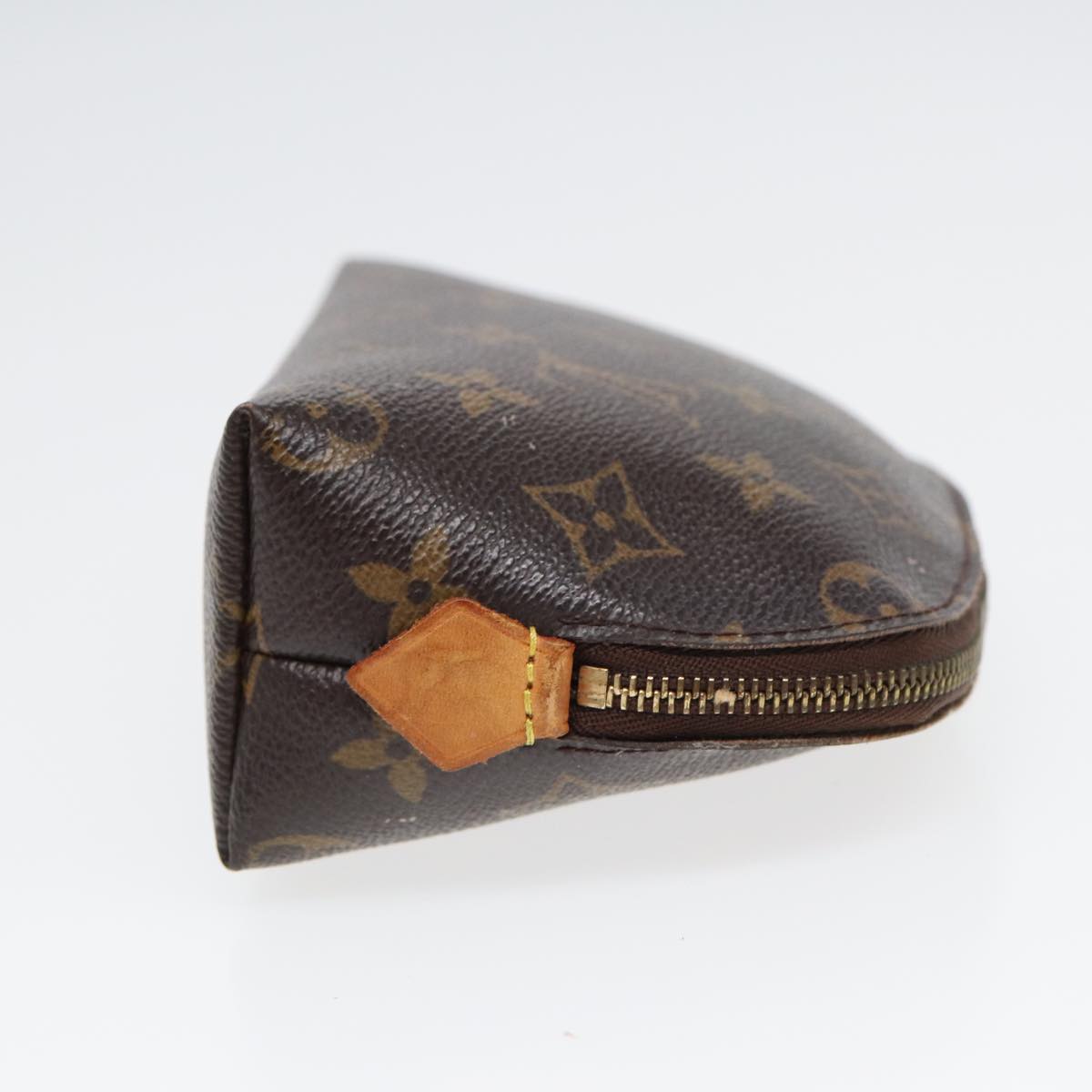 LOUIS VUITTON Monogram Pochette Cosmetic PM Cosmetic Pouch M47515 LV 81602