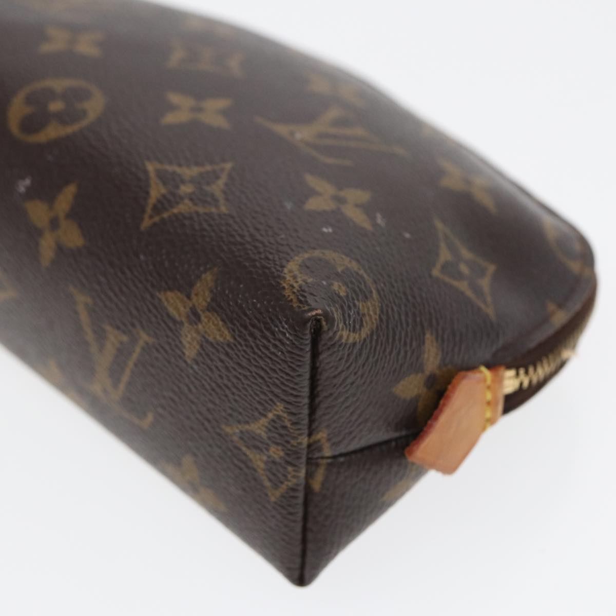 LOUIS VUITTON Monogram Pochette Cosmetic PM Cosmetic Pouch M47515 LV 81602
