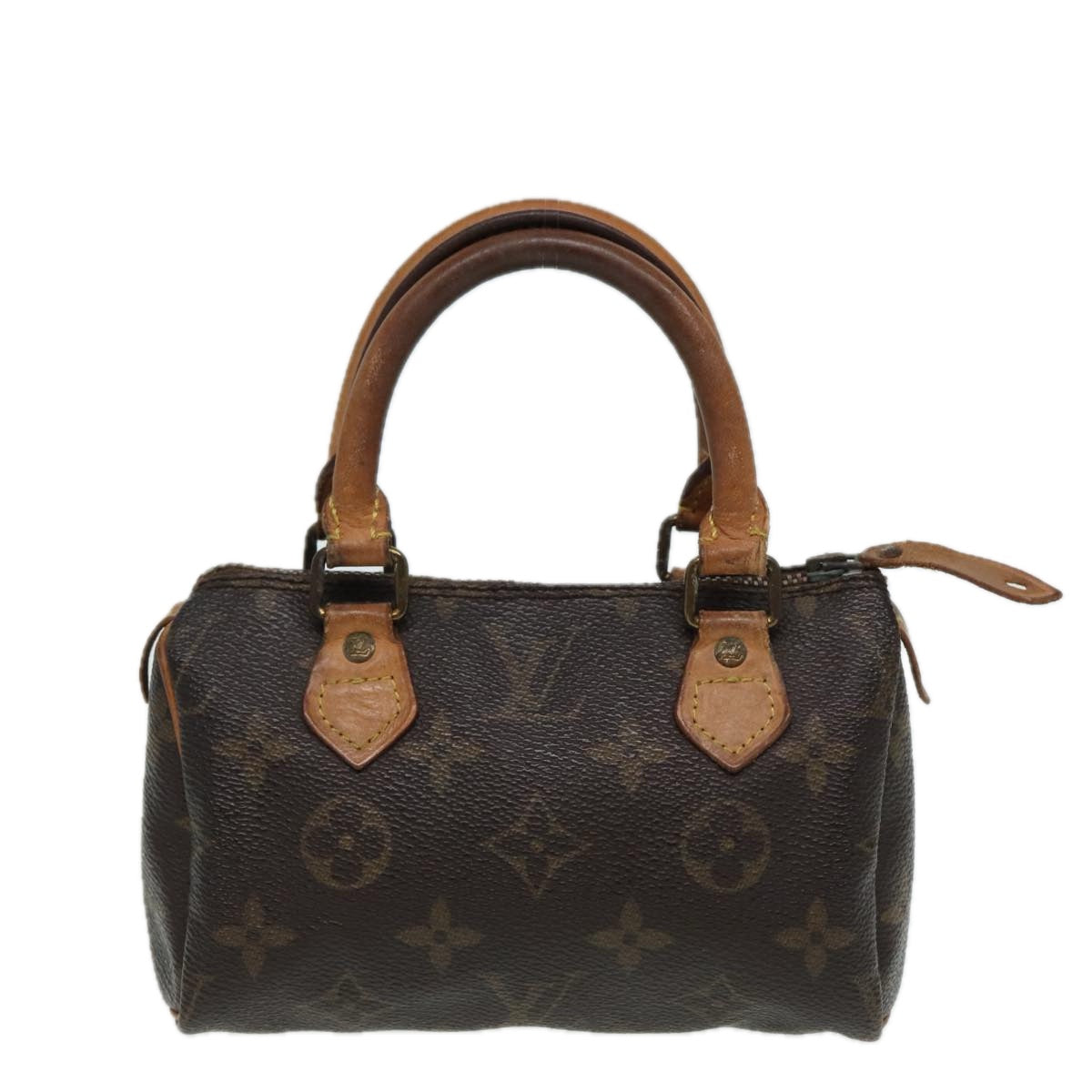 LOUIS VUITTON Monogram Mini Speedy Hand Bag L005 LV 81685