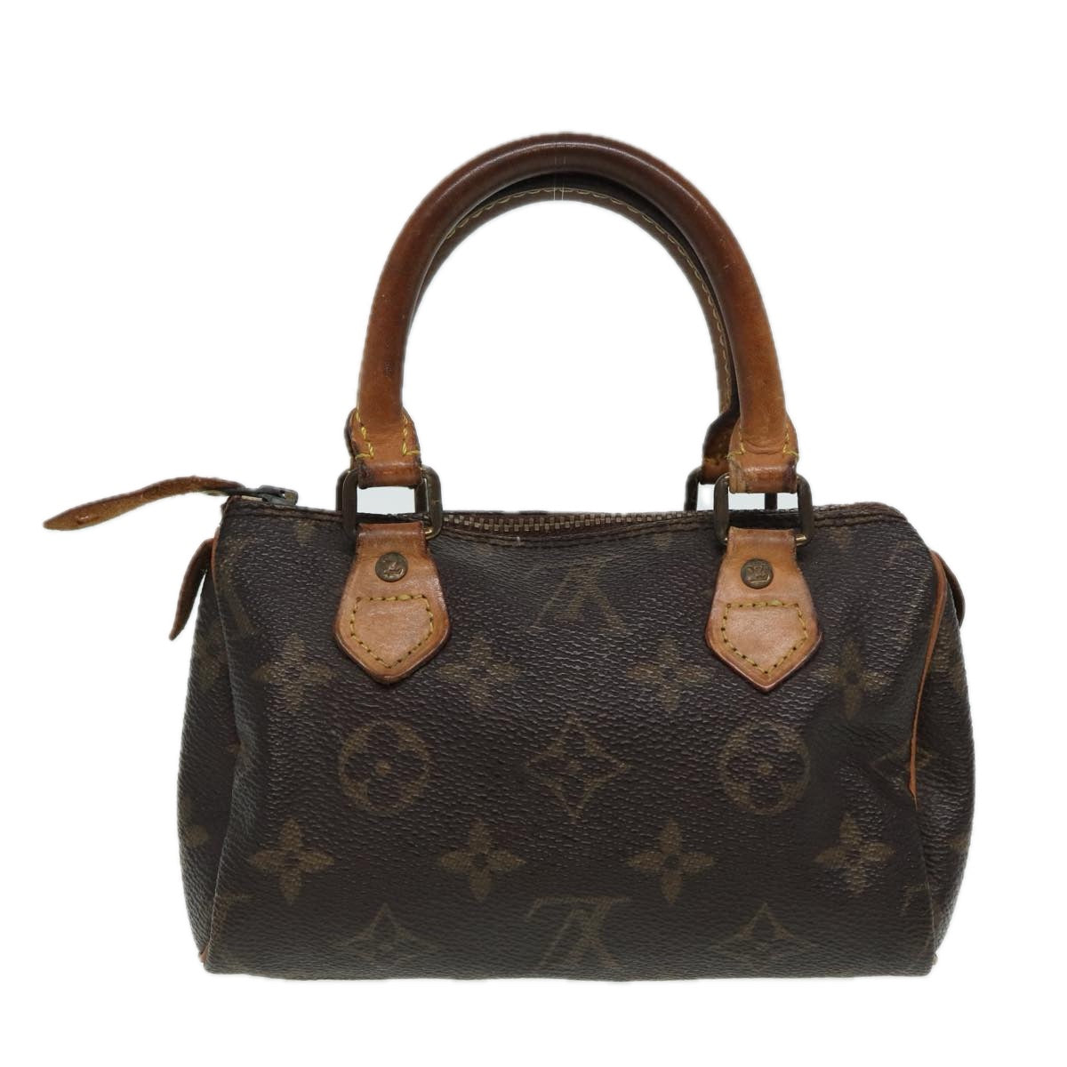 LOUIS VUITTON Monogram Mini Speedy Hand Bag L005 LV 81685