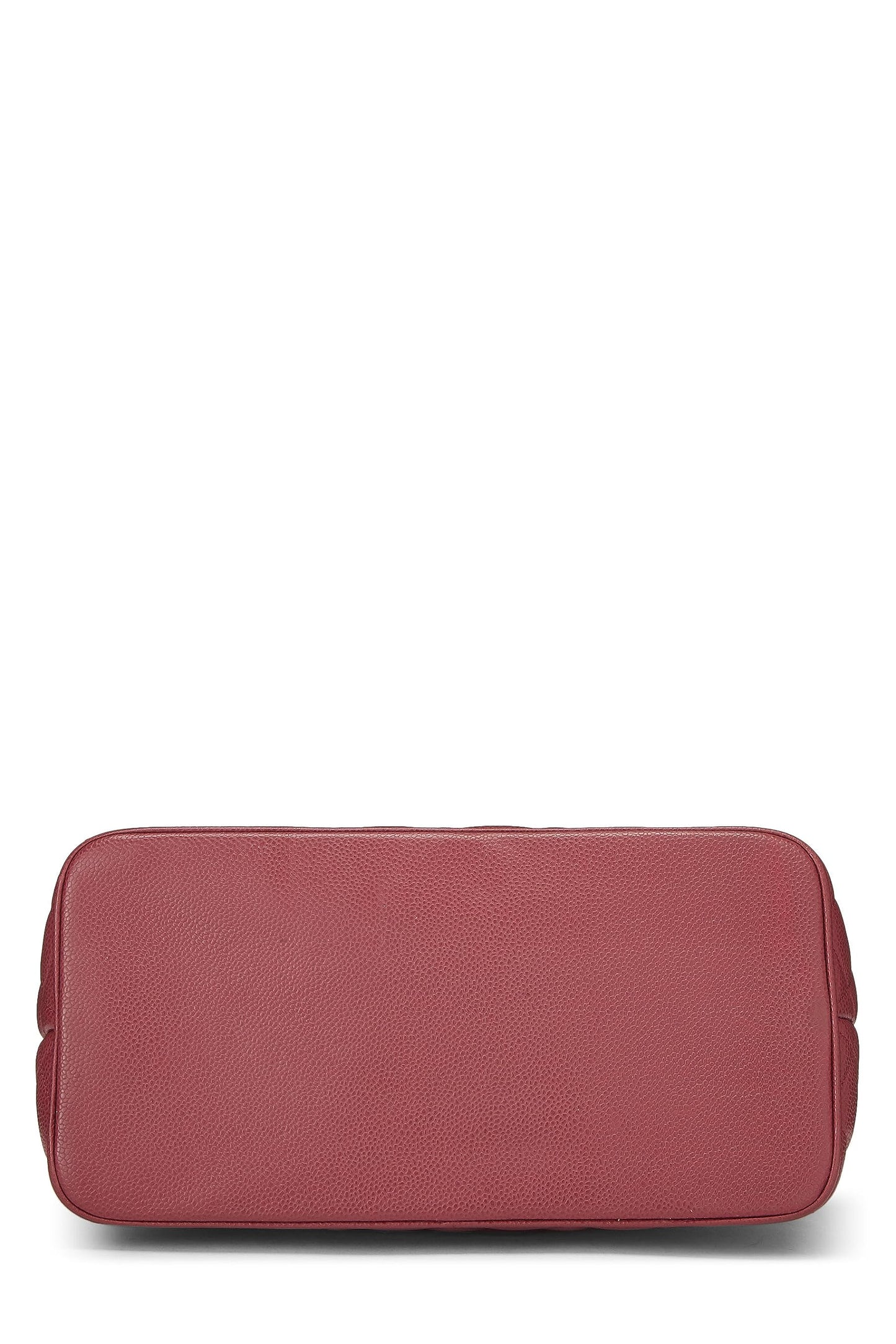 Chanel,  Pink Quilted Caviar Medallion Tote, Pink