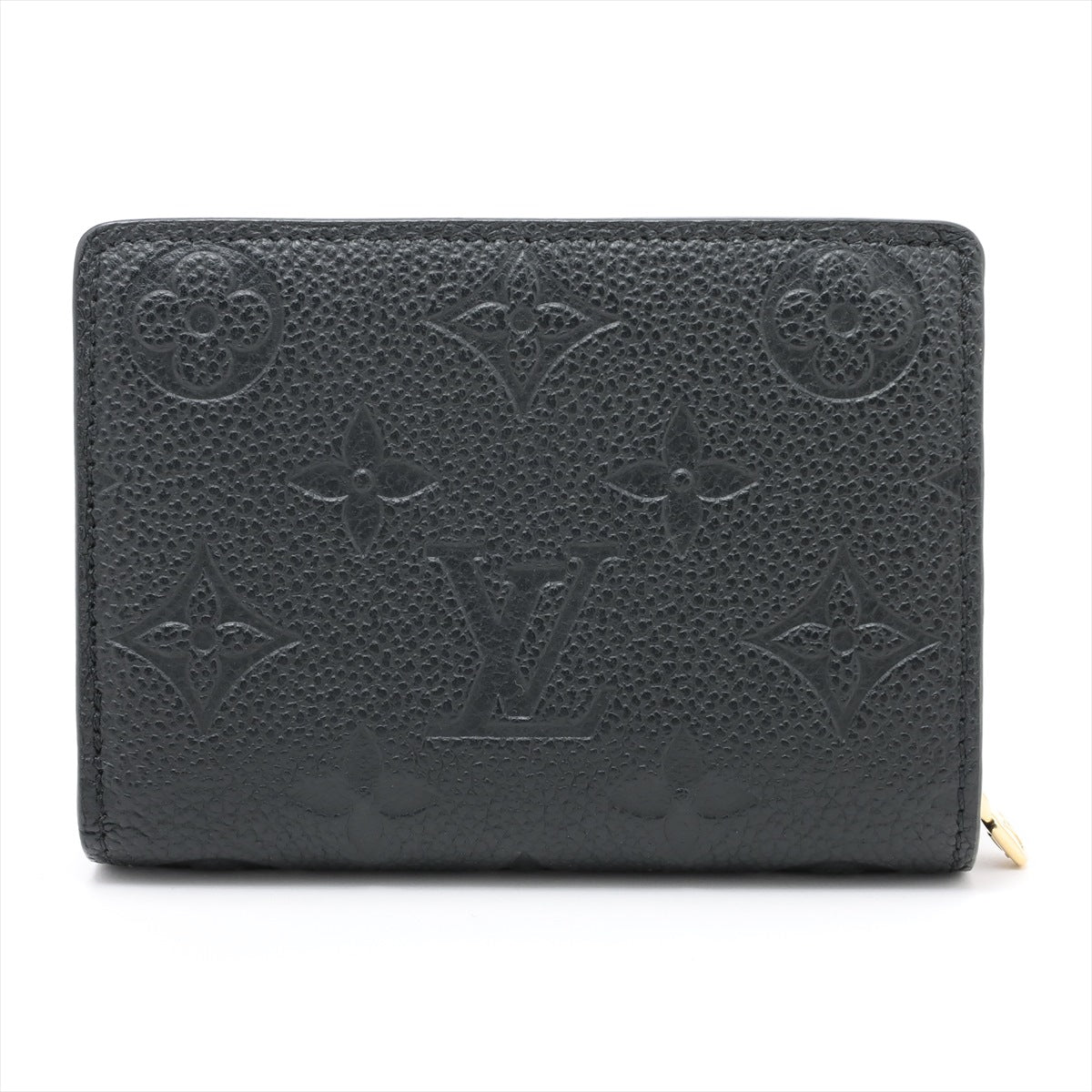 Louis Vuitton Monogram Portfolio Clare M80151 Black Compact Wallet