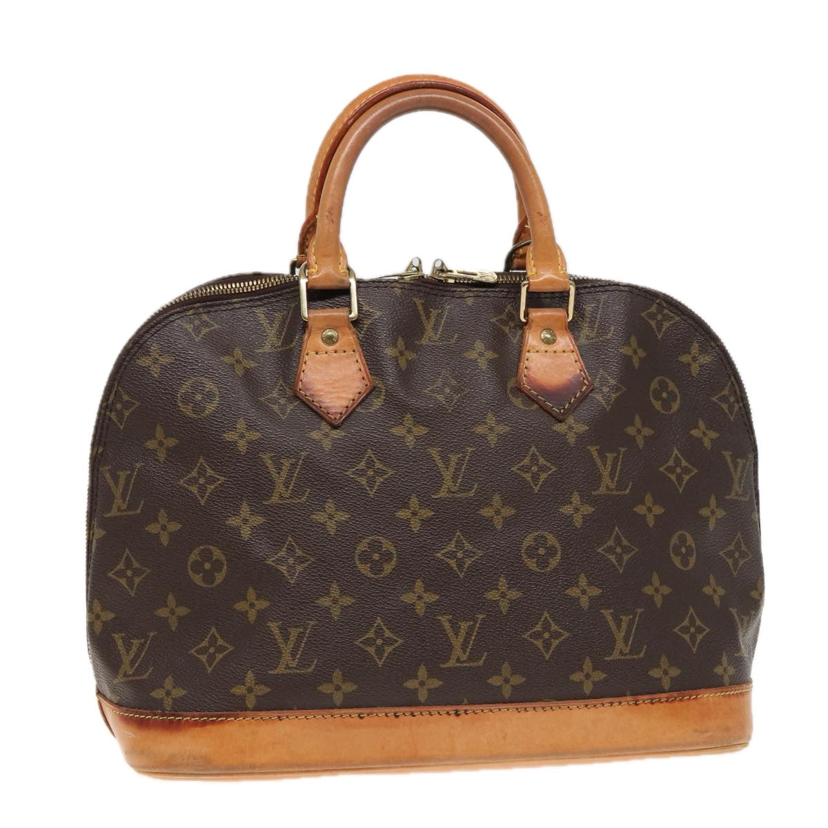 LOUIS VUITTON Monogram Alma Hand Bag M51130 LV 81714